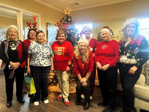 Group that gave out gifts to the residents at Mt View Assistive Living.jpg